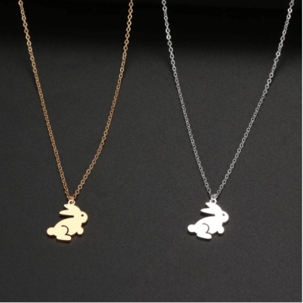 🍓2/$20 - Rabbit Stainless Steel Necklace
